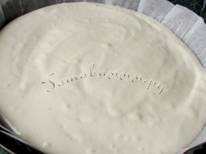 Бисквитный торт со сметанным кремом «Спираль»