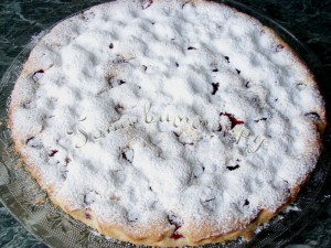 Пирог с вишней рецепт с фото