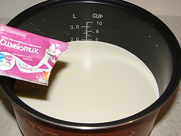 Как приготовить йогурт в мультиварке